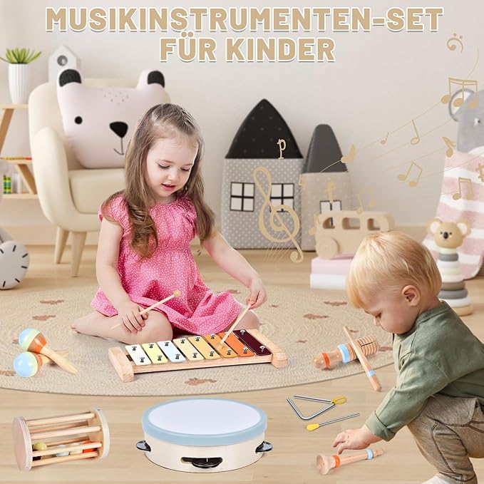 Montessori Klangwelt – 7-teiliges Musikset