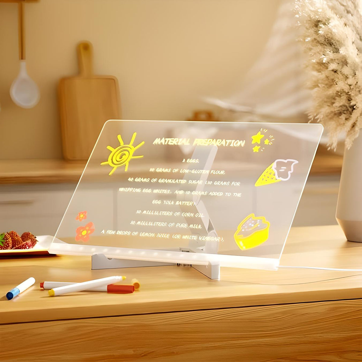 Magic LED drawing board (including 12 light pens)