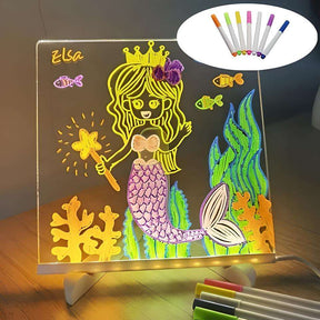 Magic LED drawing board (including 7 light pens)